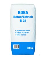 Blanko Beton/Estrich 30kg/Sack