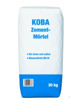 Blanko Zementmörtel 30kg/Sack