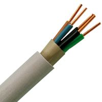 Feuchtraumleitung NYM-J 5x1,5 grau 5m