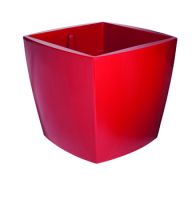 Pflanzgefäß Trevia 900 Q rubinrot