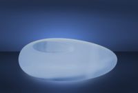 Pflanzgefäß Storus I transl. LED RGB+CCT