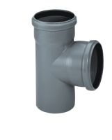 HTEA Einfachabzweig 87° DN 90/75