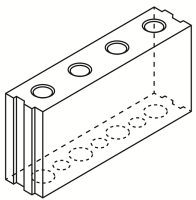 Kalksandst. 8 DF E/115 R(P) 498x115x248